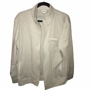 Men’s DKNY gray sweater sz L